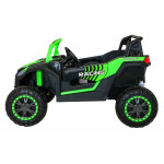 Elektrické autíčko Buggy ATV Racing Dvojmiestne!!! Zelená - 4 X 200 W - 24V7Ah